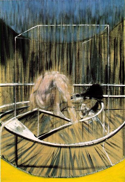 Study for Crouching Nude, 1952 - Francis Bacon