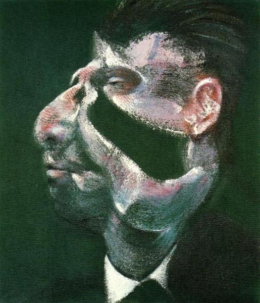 Study for Head of George Dyer, 1967 - Francis Bacon