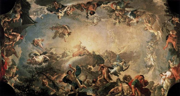 Olympus: The Fall of the Giants, 1764 - Francisco Bayeu y Subias