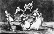 Feminine Folly - Francisco de Goya