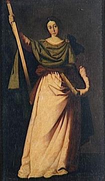 St. Eulalia - Francisco de Zurbarán