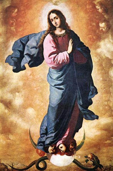 The Immaculate Conception, 1640 - Francisco de Zurbarán