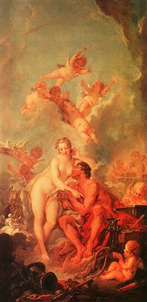 Venus and Vulcan - Francois Boucher