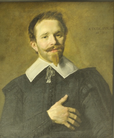 Man with hand on heart, 1632 - Франс Халс