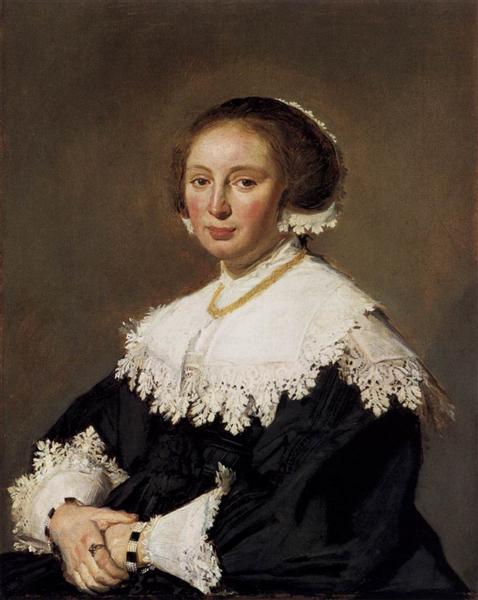 Portrait d'une femme, 1630 - 1633 - Frans Hals