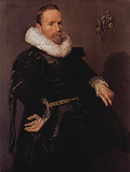 Portrait of an unknown man, 1618 - 哈爾斯