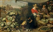 A Vegetable Stall - Frans Snyders
