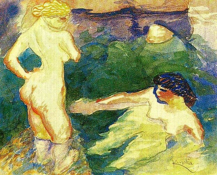 Bathers, 1906 - 弗朗齐歇克·库普卡