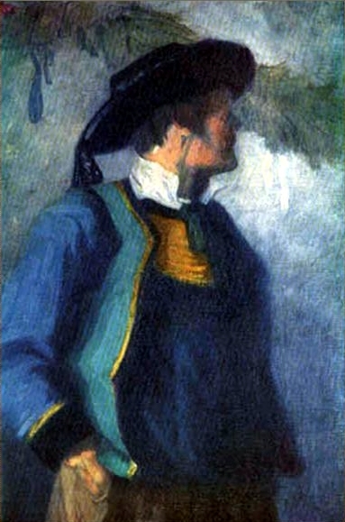 Self-portrait, 1905 - 法蘭茲·馬克