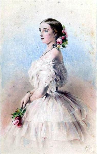 Grand Duchess of Russia, Olga Feodorovna - Франц Ксавер Вінтерхальтер