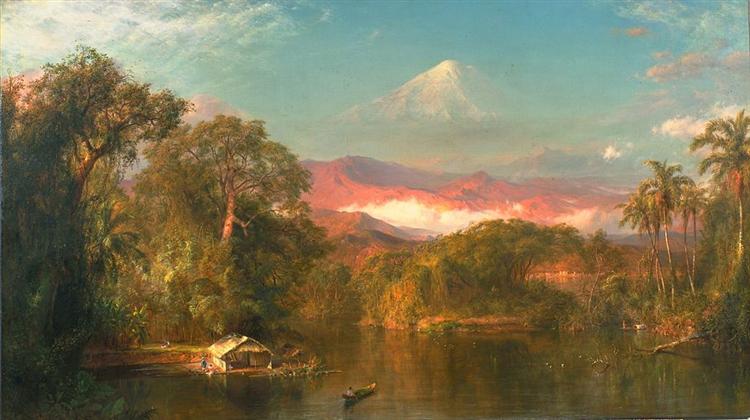 Chimborazo, 1864 - 弗雷德里克·埃德溫·丘奇