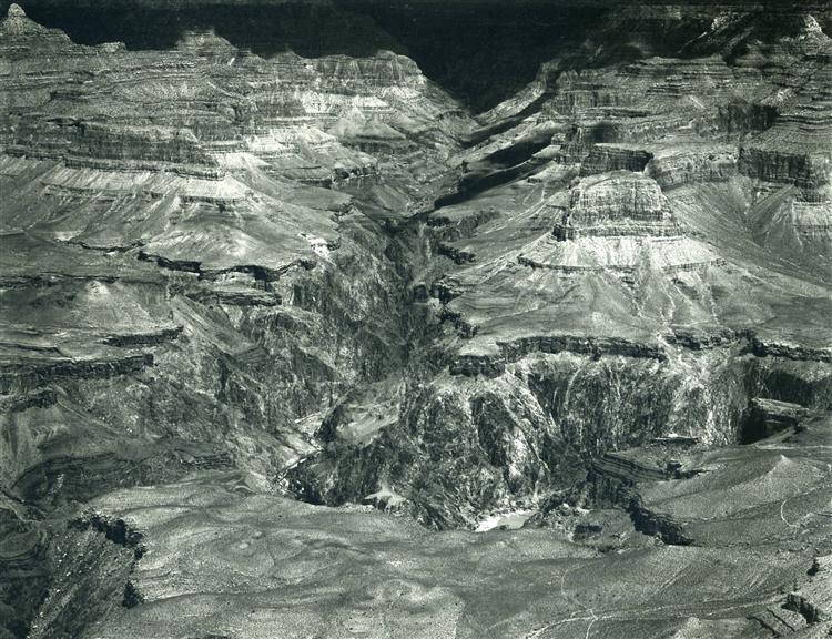Colorado River Landscape, 1942 - Frederick Sommer