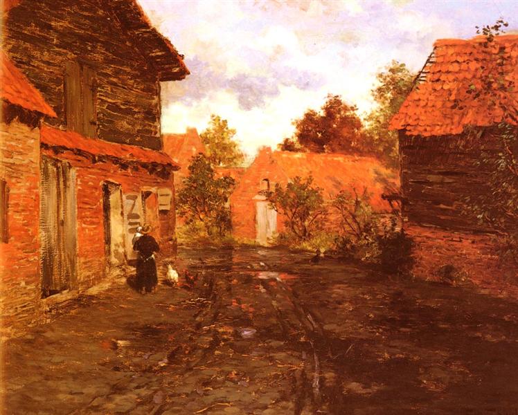 After the Rain - Frits Thaulow