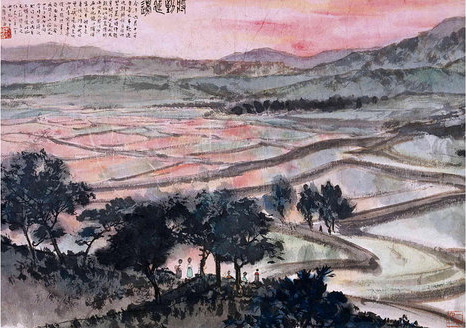 Approaching Yanbian - Fu Baoshi