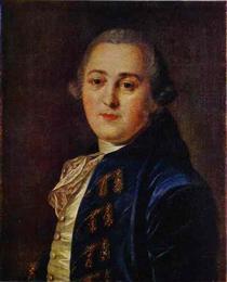 Portrait of N.A.Demidov - Fyodor Rokotov