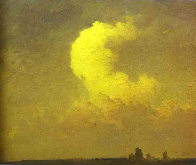 Cumulus. Study - Fyodor Vasilyev