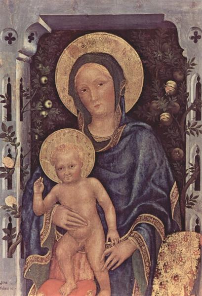 Madonna and Child, 1425 - Джентиле да Фабриано
