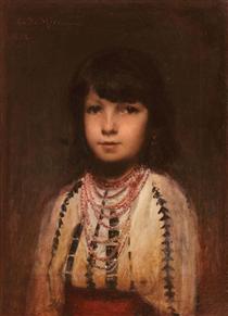Portrait of a Girl - Георге Деметреску Міреа