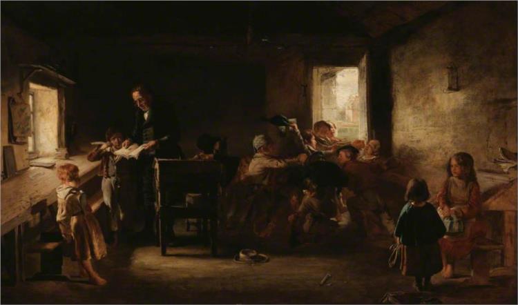 The Schule Skailin', 1846 - Джордж Харви