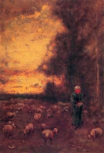 End of Day - George Inness
