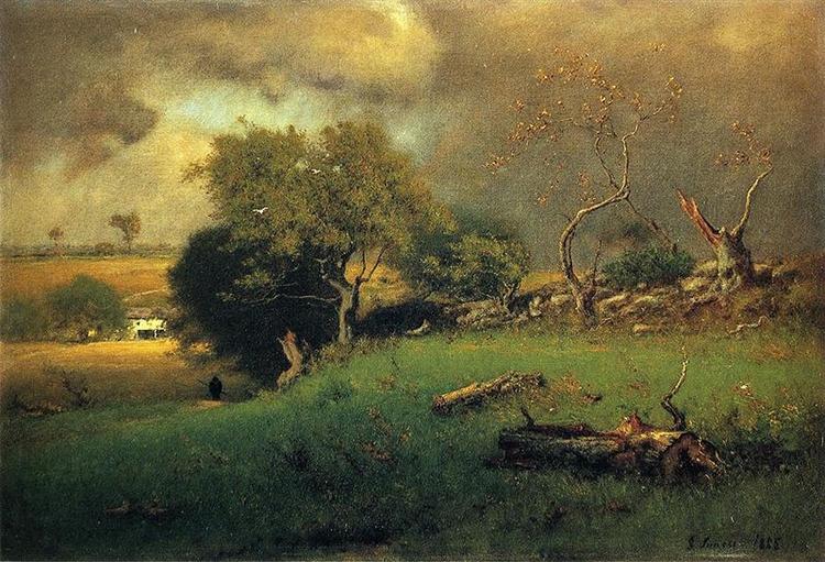 The Storm, 1885 - George Inness