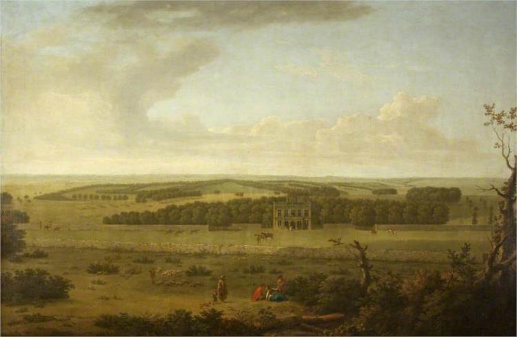 Lodge Park, Gloucestershire, 1747 - George Lambert
