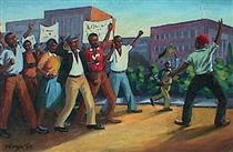 The protest - George Pemba