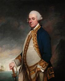 Admiral Sir Charles Hardy (c.1716–1780) - Джордж Ромни