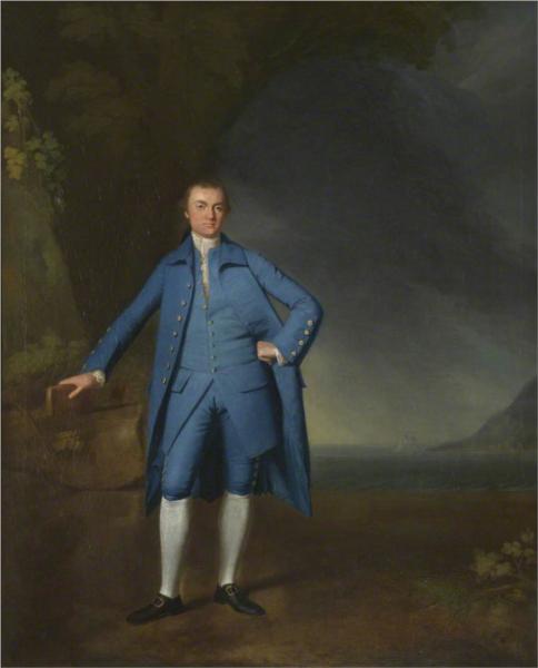 Captain Robert Banks (b.1734), 1760 - Джордж Ромні