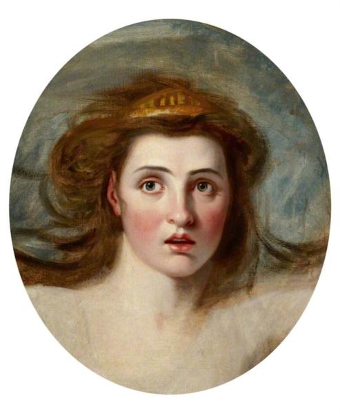 Lady Emma Hamilton (1761–1815) as Cassandra - Джордж Ромни