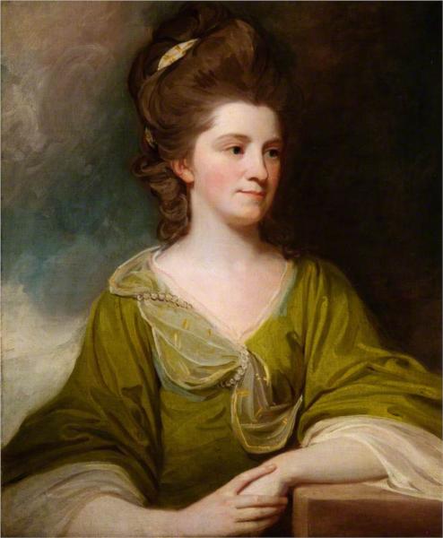 Mrs William Marwood, née Mary Goulston (1743–1807), Wife of William Marwood of Busby, near Stokesley, Yorkshire - George Romney