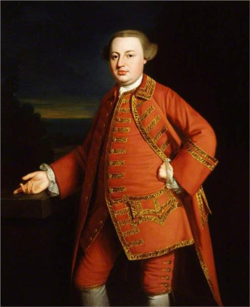 Walter Strickland (1729–1761), 1760 - 喬治·羅姆尼