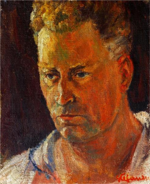 Self-Portrait, 1957 - George Ștefănescu