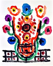 Vase with Flowers - George Stefanescu