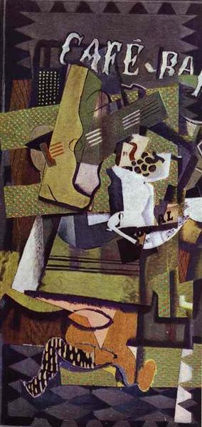 Cafe Bar, 1919 - Georges Braque