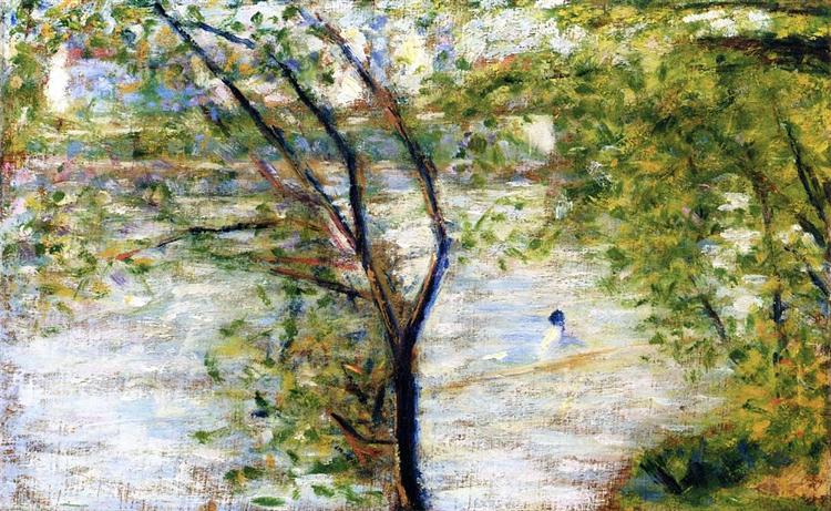 A canoes, 1884 - 1885 - Georges Pierre Seurat