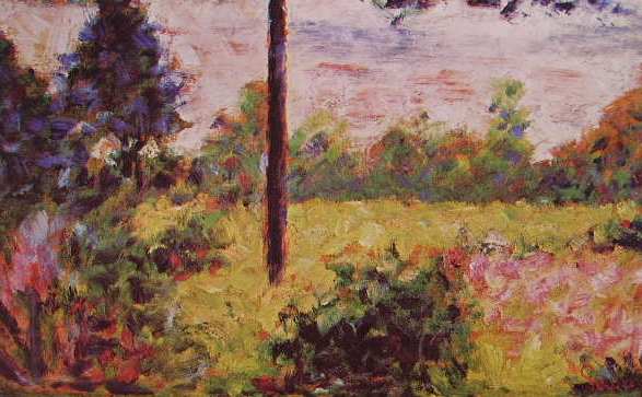 Forest of Barbizon, 1883 - Georges Seurat