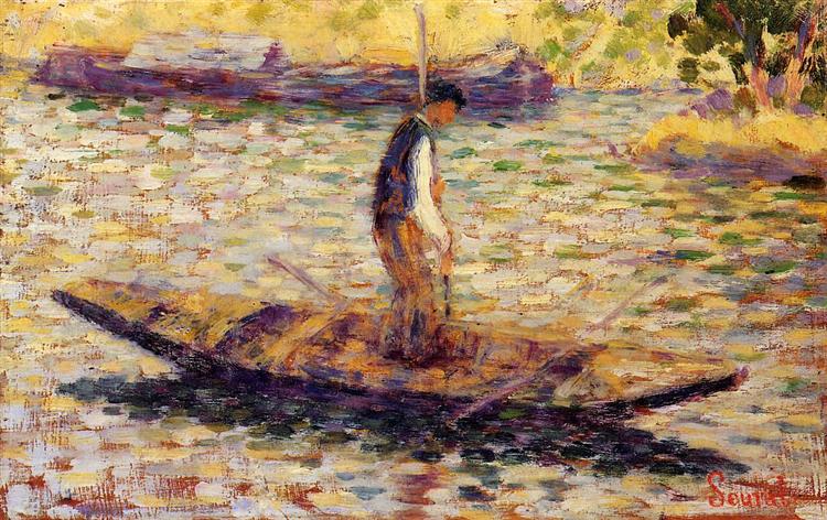 Riverman, 1883 - 1884 - Georges Seurat