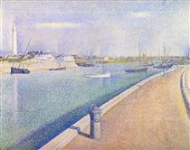 The Channel of Gravelines, Petit Fort Philippe - Georges Pierre Seurat