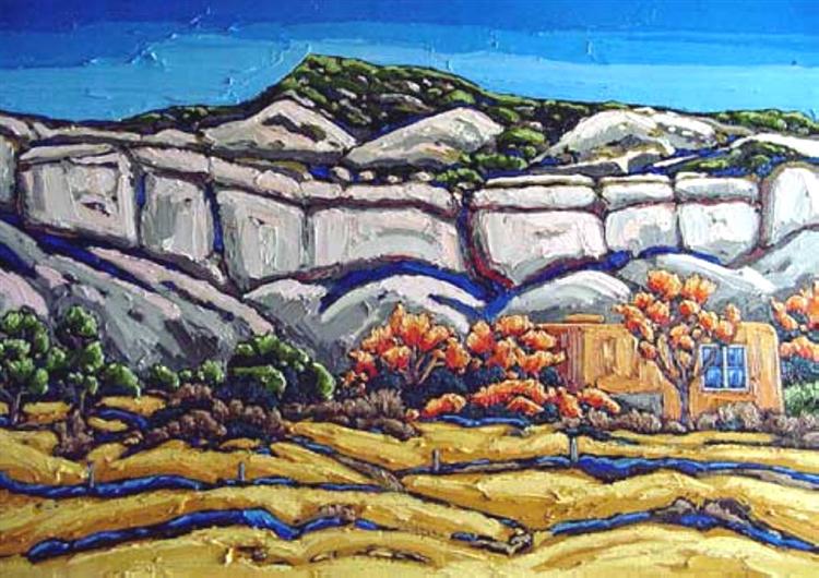 Ghost Ranch Painting - Джорджия О’Киф