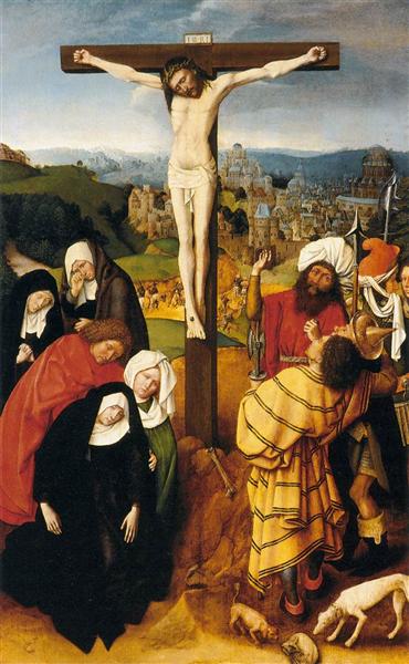 The Crucifixion, c.1475 - Герард Давид