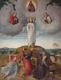 The Transfiguration of Christ (central panel) - Герард Давид