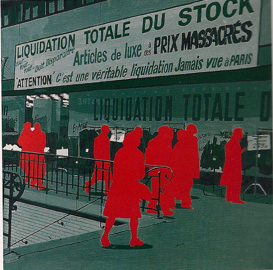 Tirez-Tirez, Boulevard des Italiens, 1971 - Gérard Fromanger