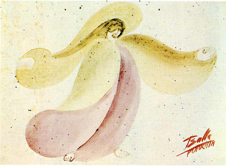 Mimicry synoptic': costume design for the Valle, 1915 - Джакомо Балла