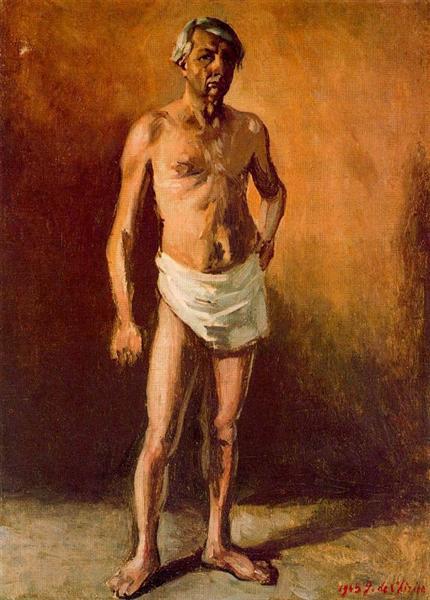 Self Portrait Nude, 1945 - Giorgio de Chirico