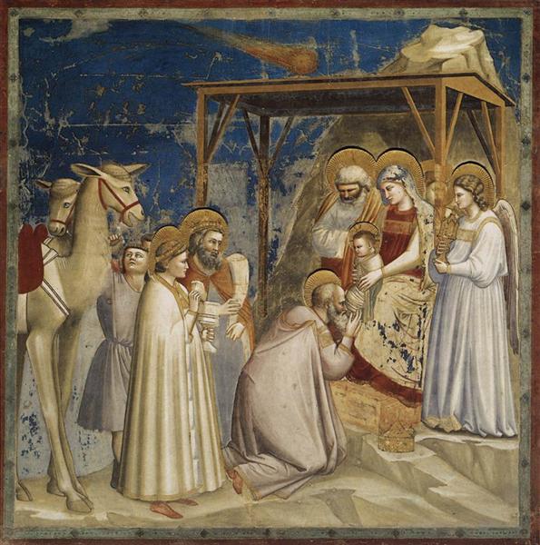 Adoration of the Magi, c.1304 - c.1306 - Giotto