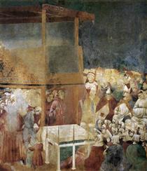 Canonization of St Francis - Giotto di Bondone