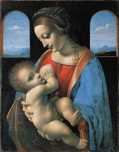Madonna Litta, c.1490 - Джованни Больтраффио