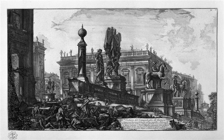 View of the Capitol - Джованні Баттіста Піранезі