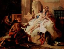Venus and Vulcan - Giovanni Battista Tiepolo